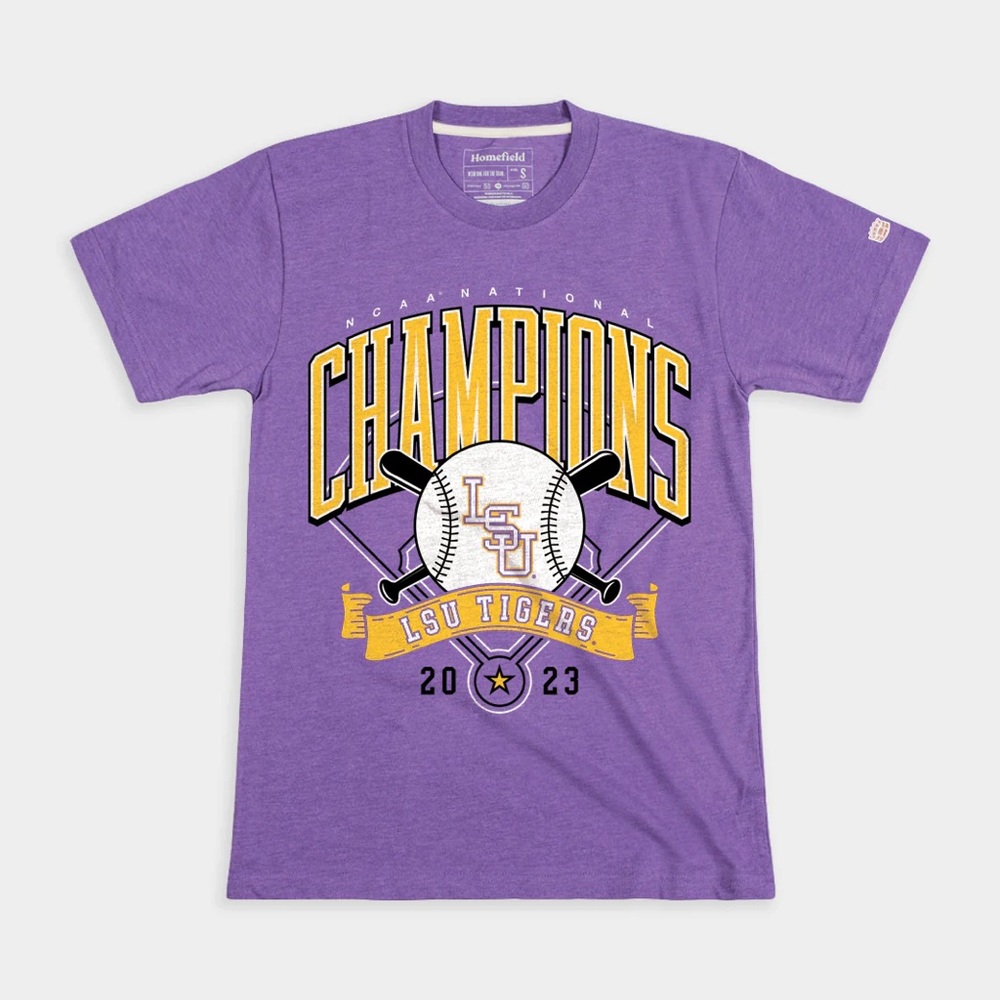 Homefield Apparel LSU Baseball Tee